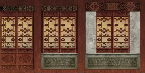 滨州隔扇槛窗的基本构造和饰件